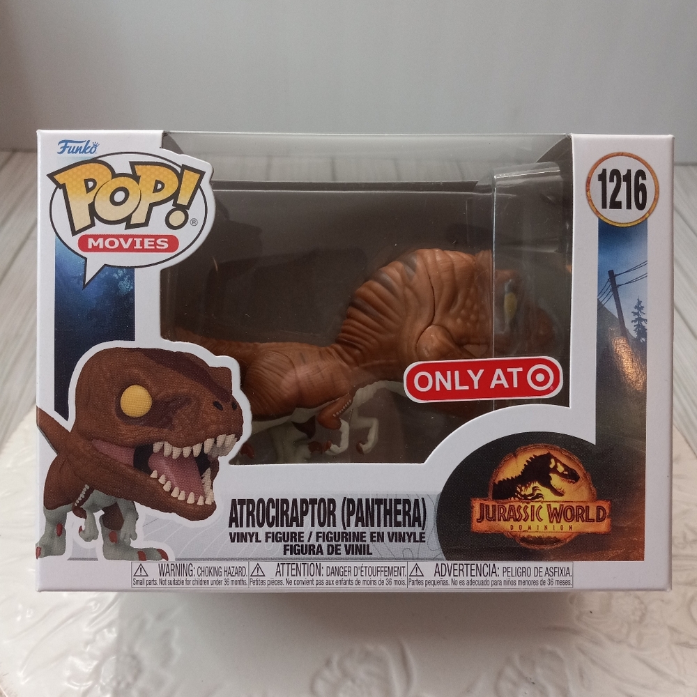 Jurassic World Dominion Atrociraptor (Panthera) Funko Pop #1216